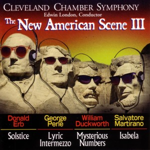 Album The New American Scene III from Cleveland Chamber Symphony