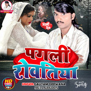 ดาวน์โหลดและฟังเพลง Pagali Rowtiya พร้อมเนื้อเพลงจาก Gautam Deewana