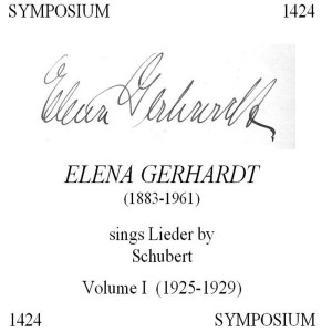 Ludwig Rellstab的專輯Elena Gerhardt: In a Recital of Lieder by Schubert
