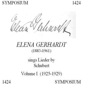 Daan Boertien的專輯Elena Gerhardt: In a Recital of Lieder by Schubert