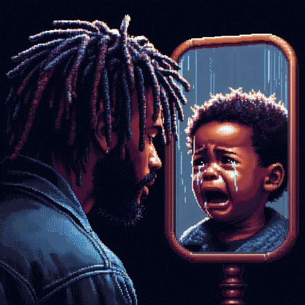 A man's emotions