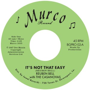 Reuben Bell的專輯It's Not That Easy / Hummin' a Sad Song