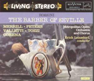 อัลบัม Rossini: The Barber of Seville ศิลปิน Erich Leinsdorf