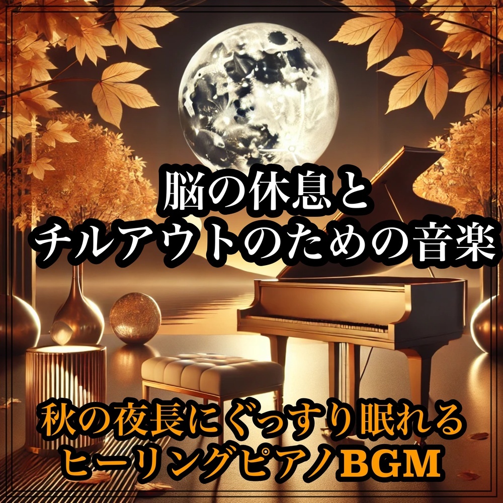 秋の星空とピアノで心を休めて