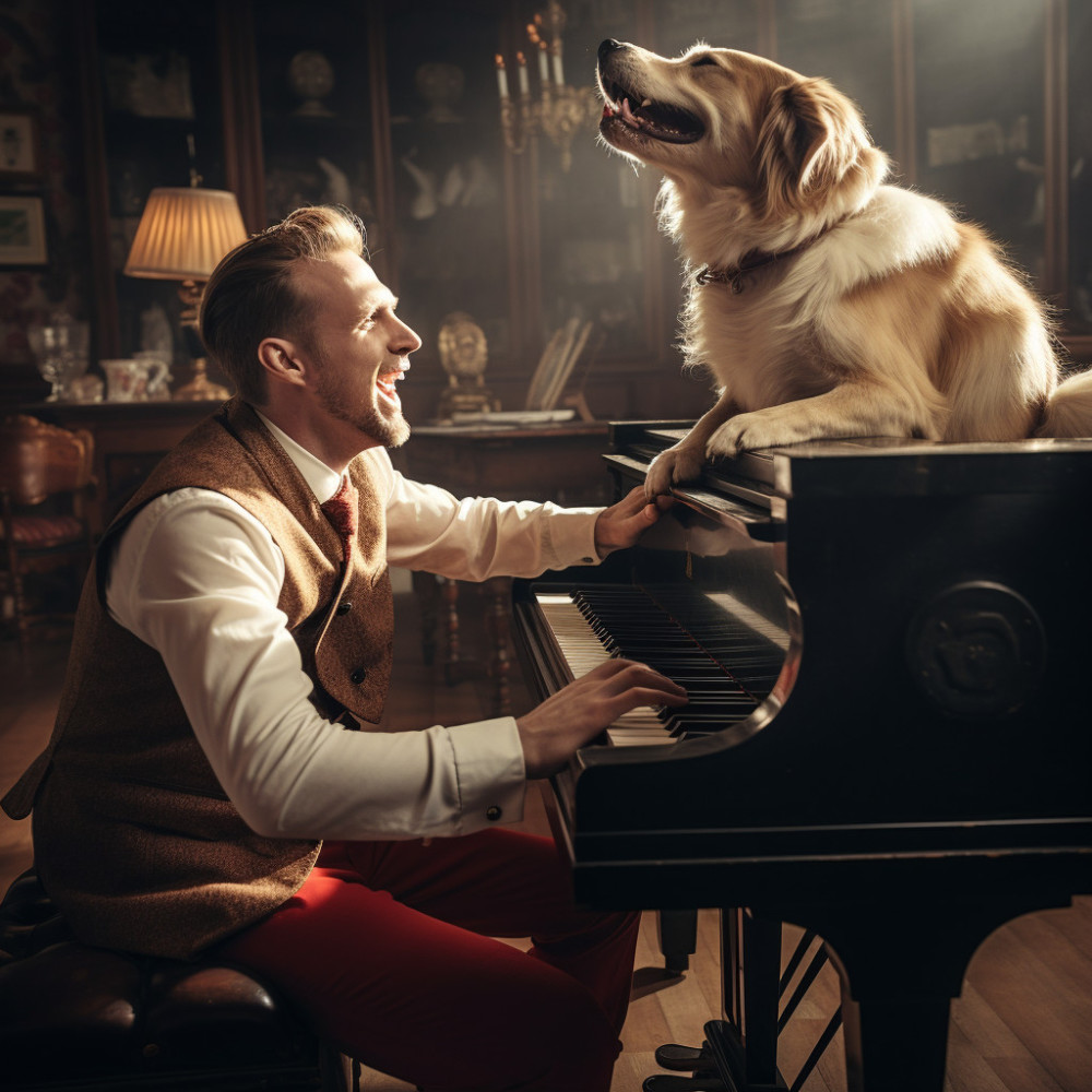 Melodía De Piano De Mascotas Amorosas