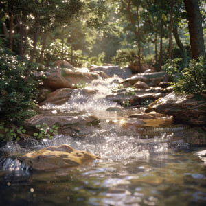อัลบัม Soothing River Stream for Relaxation ศิลปิน Music for Positive Energy