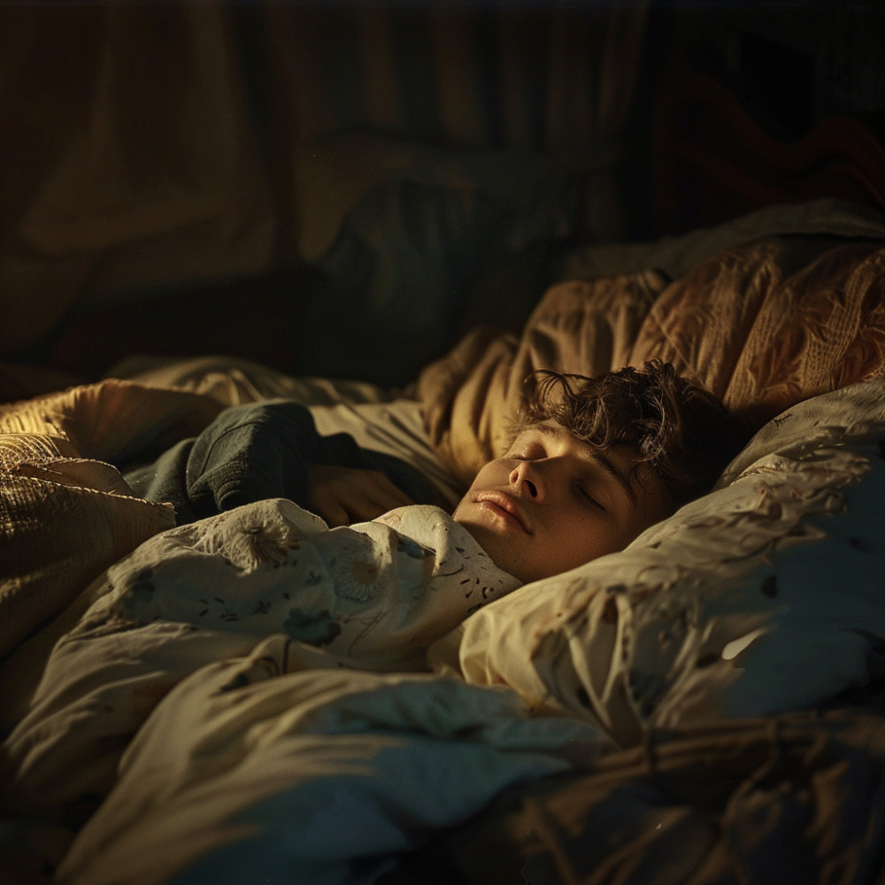 Serene Night Sleep Waves