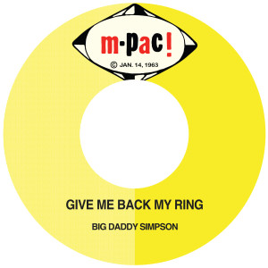 收聽Big Daddy Simpson的Give Me Back My Ring (Instrumental)歌詞歌曲