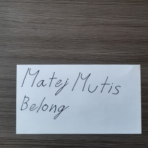 ดาวน์โหลดและฟังเพลง Belong พร้อมเนื้อเพลงจาก Matej Mutis