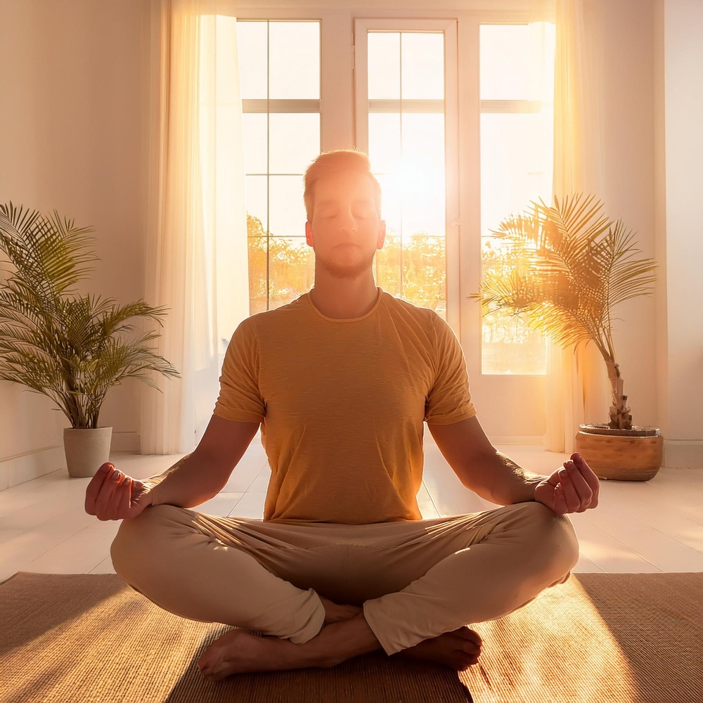 La Calma Meditativa Se Construye Lentamente