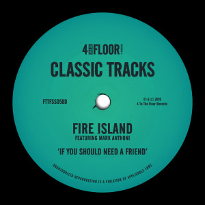 ดาวน์โหลดและฟังเพลง If You Should Need A Friend (feat. Mark Anthoni) [Roc & Kato Sax It Up Dub] (Roc & Kato Sax It Up Dub) พร้อมเนื้อเพลงจาก Fire Island