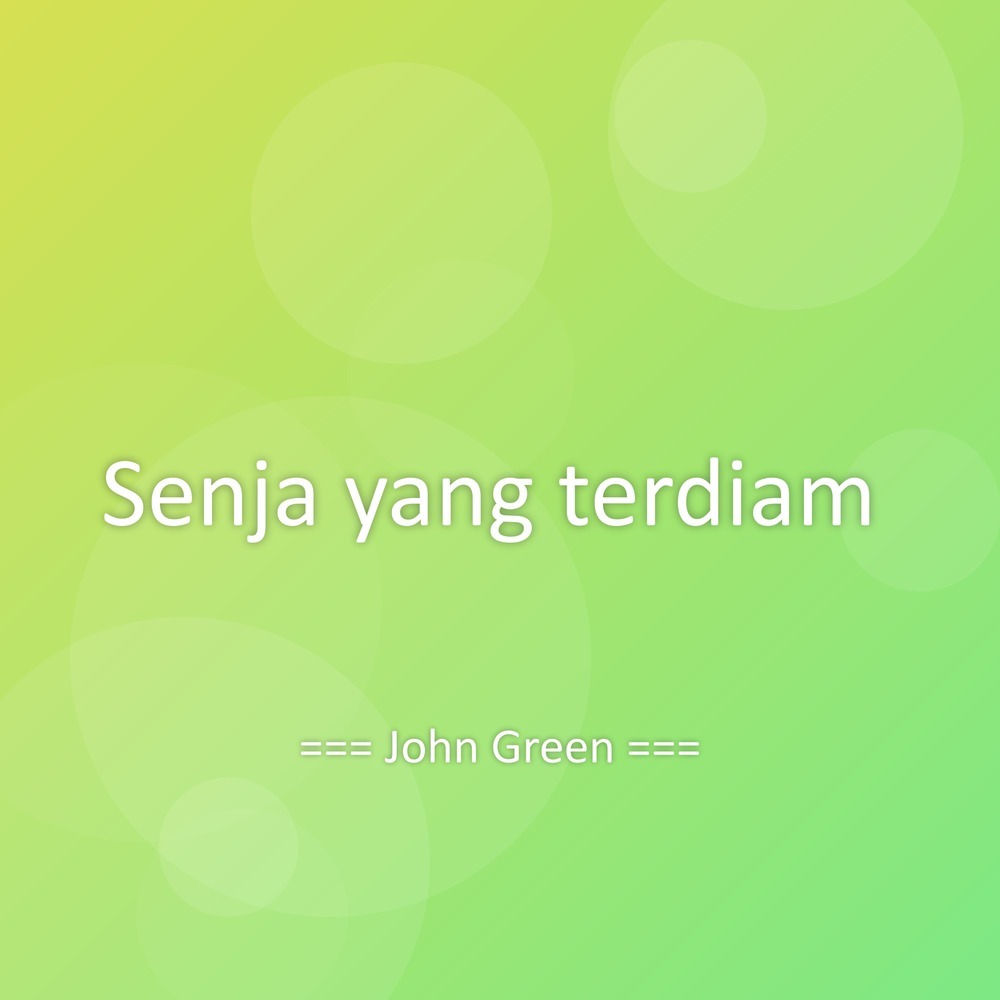 Senja yang terdiam