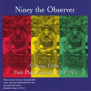 อัลบัม Niney the Observer Dub Plate Don ศิลปิน Niney the Observer