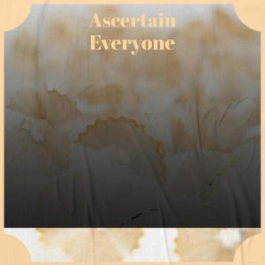 Album Ascertain Everyone from Various