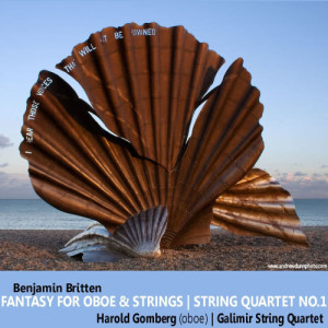 อัลบัม Fantasy for Oboe and Strings, Op. 2; String Quartet No. 1 in D, Op. 25 ศิลปิน Harold Gomberg
