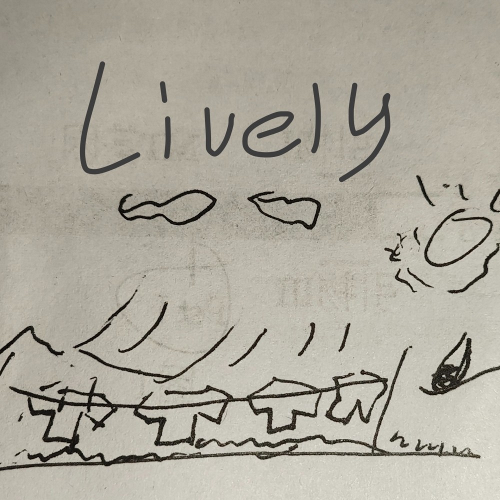 lively (伴奏)