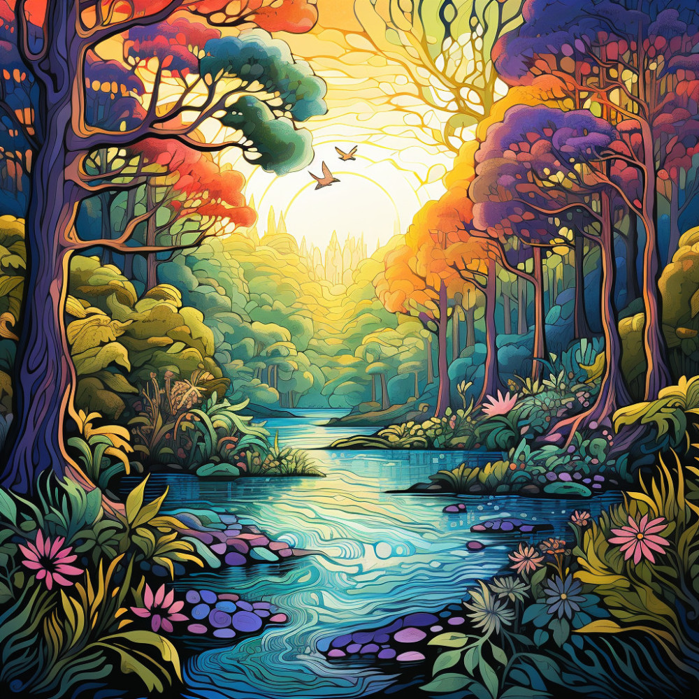 Waterside Embrace Harmony