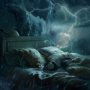 Deep Sleep Sounds的專輯Thunder Hush: Nighttime Harmonics