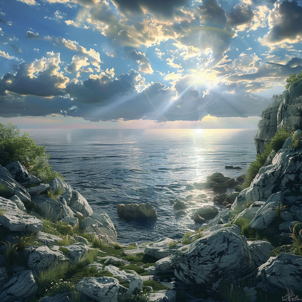 Soft Marine Ambience for Peace