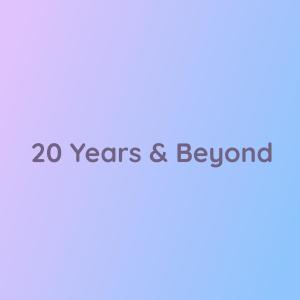 Listen to 20 Years & Beyond song with lyrics from Songlorious