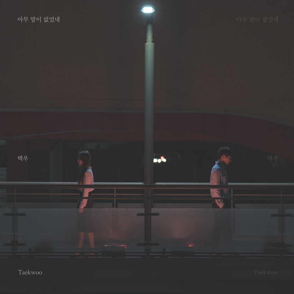 아무 말이 없었네