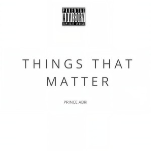 Album THINGS THAT MATTER from 