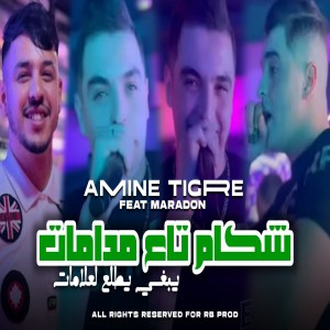 Listen to يبغي يطلع لعلامات (شكام تاع مدامات) song with lyrics from Amine Tigre