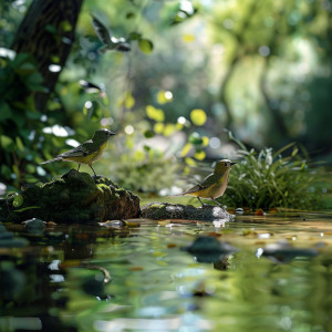 อัลบัม Binaural Nature Massage: Relaxing Creek and Birds Sounds ศิลปิน Relaxing Spaces