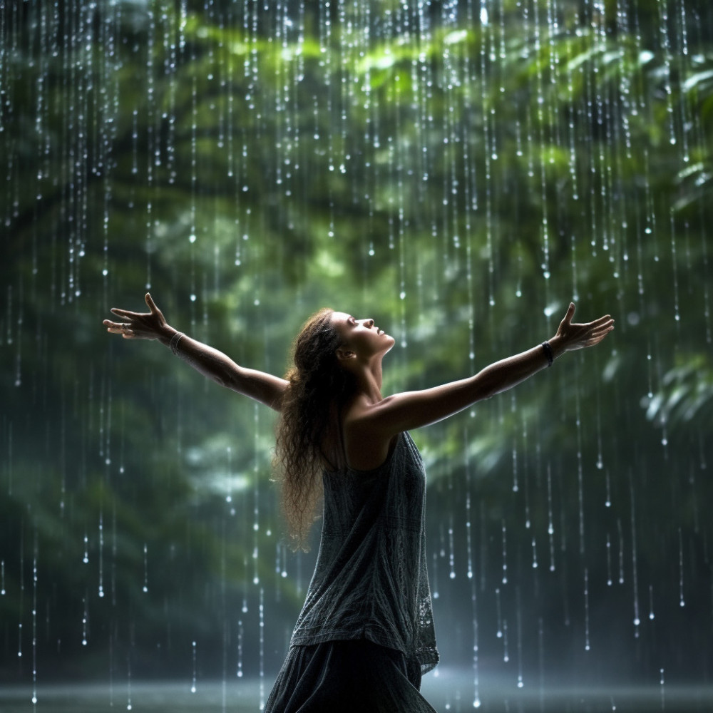 Masaje Musical Con Las Gotas De La Lluvia