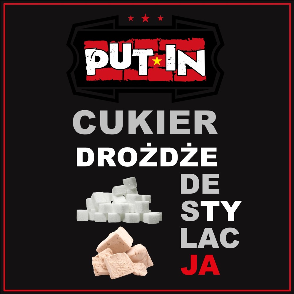 Cukier drożdże destylacja (Explicit)