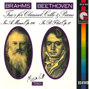 Album Brahms: Trio in Aminor, Op. 114 - Beethoven: Trio in B-Flat Major, Op. 11 oleh David Campbell