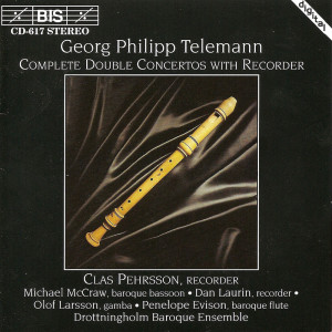 Album Telemann: Complete Double Concertos With Recorder from Drottningholm Baroque Ensemble