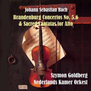 Nederlands Kamerorkest的專輯Bach: Brandenburg Concertos No. 5,6 & Sacred Cantatas for Alto