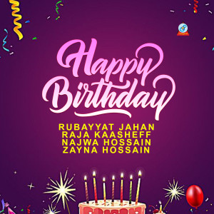 Dengarkan lagu Happy Birthday nyanyian Rubayyat Jahan dengan lirik