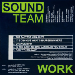 收聽Sound Team的It's Obvious What's Happening Here歌詞歌曲