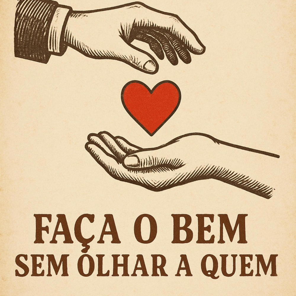 Faça o bem sem olhar a quem
