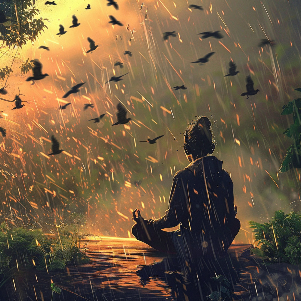 Rain’s Calming Rhythm