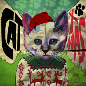 ดาวน์โหลดและฟังเพลง Holly Jolly Christmas พร้อมเนื้อเพลงจาก Power Cat Holiday Ensemble