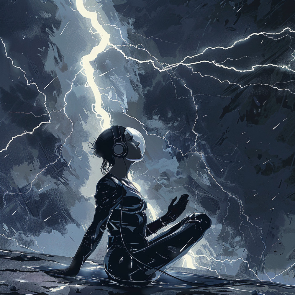 Thunder's Echo in Night