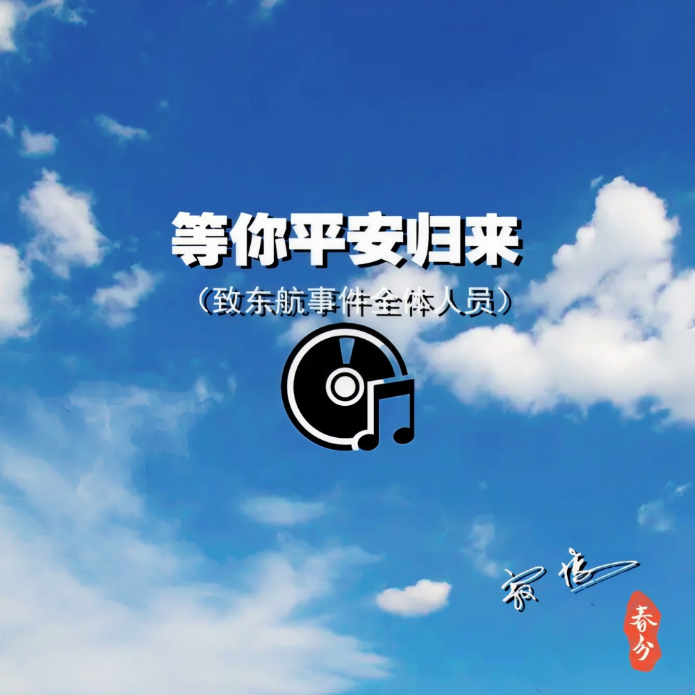 等你平安归来（致东航事件全体人员）和声伴奏 (伴奏)