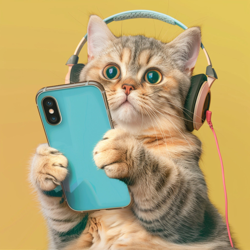Revoloteo De Bigotes Con Música Ambiental