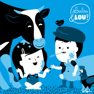 Nursery Rhymes Loulou and Lou的專輯On The Farm