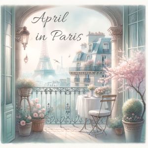 Album April in Paris (Balcony Serenity) from Calming Jazz Relax Academy