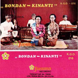 Listen to Gending Bondan Kinanti, minggah Kinanti Pl. 6 song with lyrics from Ngatirah