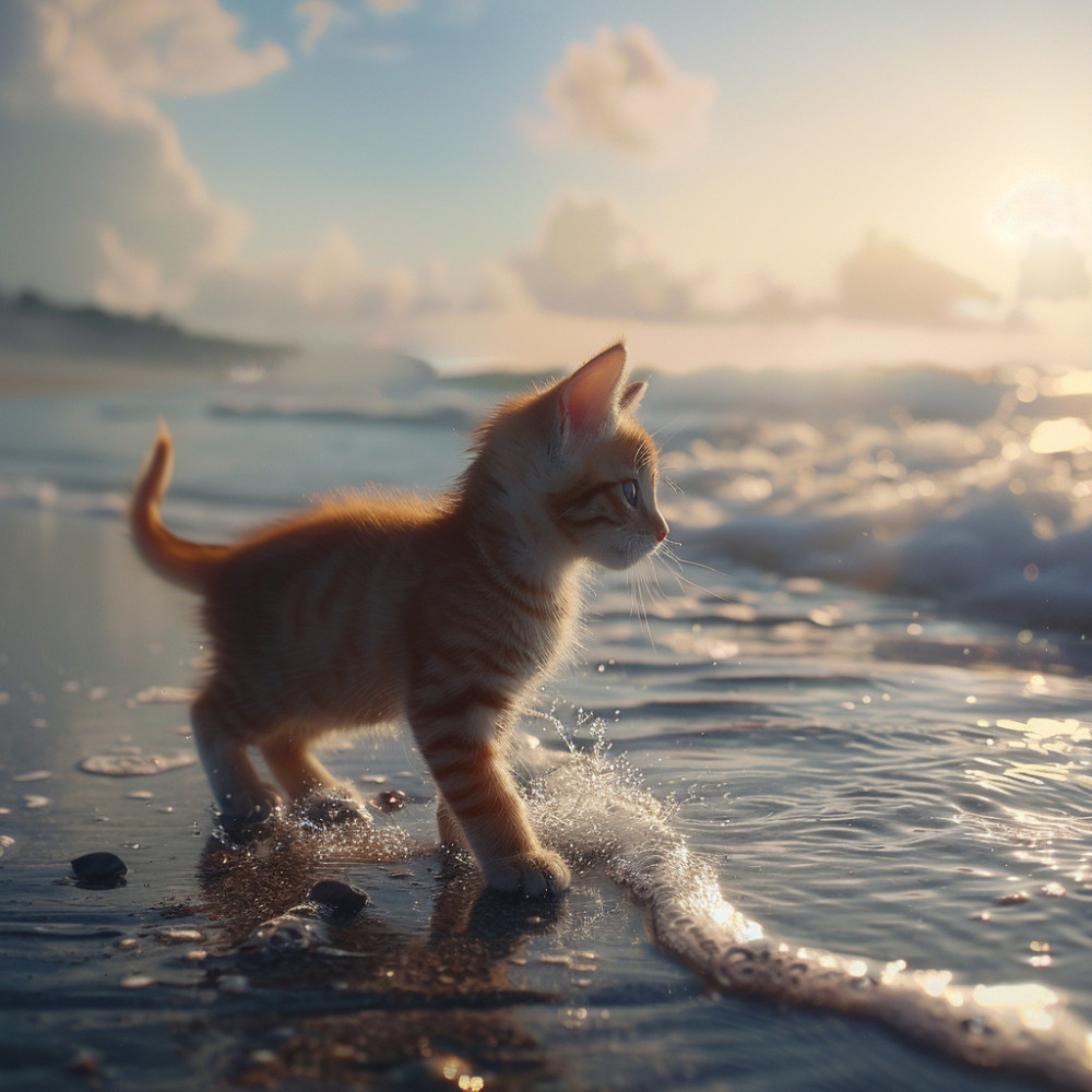 Paz Perfecta Felina Oceánica