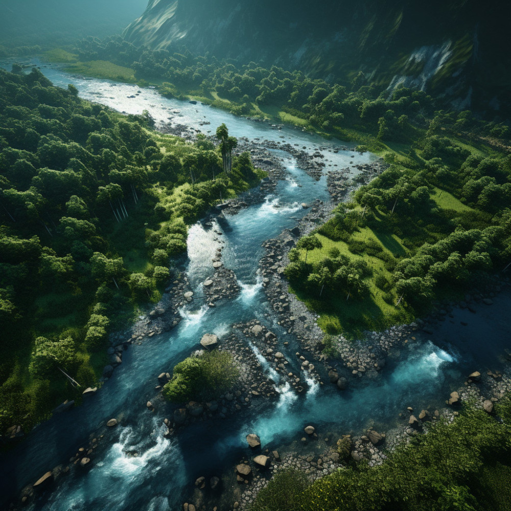 Soothing Water's Rhythmic Dance