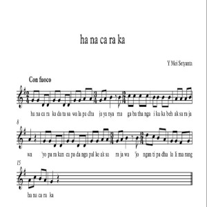 Dengarkan Hanacaraka lagu dari Yohanes Mei Setiyanta dengan lirik