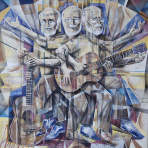 收聽Bossa Nova Meets的While My Guitar Gently Weeps (with Andy Timmons)歌詞歌曲