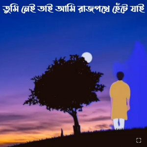 Listen to তুমি নেই তাই আমি রাজপথে হেঁটে যাই song with lyrics from Atikur Rahman Himel