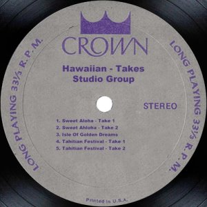 ดาวน์โหลดและฟังเพลง Sweet Aloha - Take 1 พร้อมเนื้อเพลงจาก Studio Group